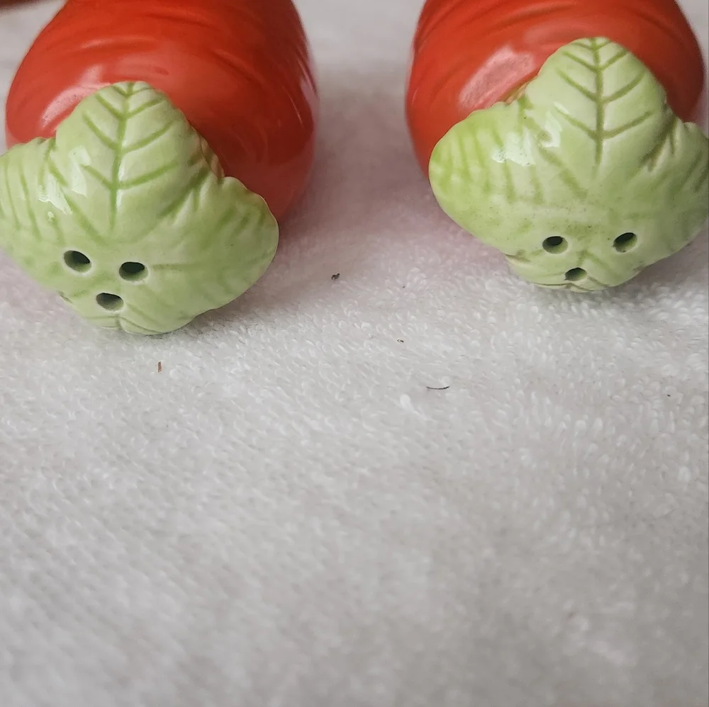 Vintage Salt and Pepper Shakers Anthropomorphic Ceramic Made In Japan